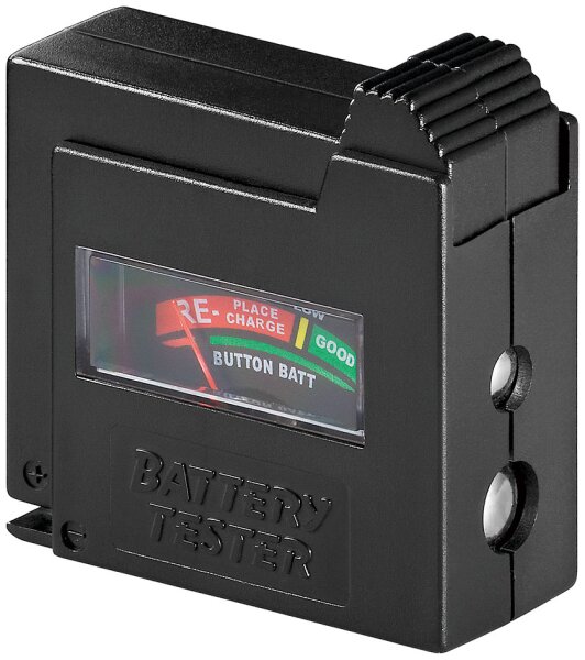 Batterietester mit Display f&uuml;r Batterie-Zustandsanzeige