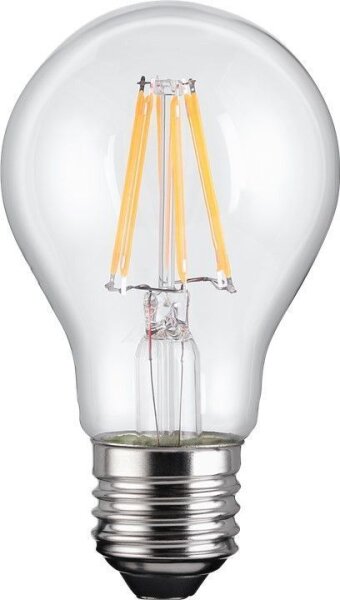 7 x Filament-LED-Birne lampe, 7 W - Sockel E27, ersetzt 58 W, warm-wei&szlig;
