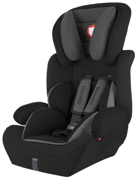 Lionelo Levi Plus Auto-Kindersitz Autositz 9-36Kg Gruppe 1+2+3 T&Uuml;V NEU Schwarz