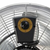 goobay 16&quot; Retro Bodenventilator Ventilator L&uuml;fter Tisch Windmaschine 45 cm