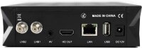 Axas HIS Twin E2 Linux 2x DVB-S2 Wifi Wlan H.265 HEVC Sat Receiver Full-HD IPTV