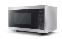Sharp YC-MS51E-S Mikrowelle Freistehend Silber Display 25L 900W Eco-Funktion