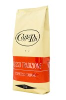 6 x 1 KG Caff&eacute; Poli Rosso Tradizione ganze Bohnen f&uuml;r Espresso, Kaffee bohnen