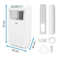 Suntec Fresh 7.000 Eco R290 Mobile Klimaanlage 3in1 Klimager&auml;t Monoblock Wei&szlig;