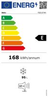 Beko FSE1074N Tisch-Gefrierschrank Gefriertruhe Unterbauf&auml;hig Wei&szlig; 90L 84cm A++