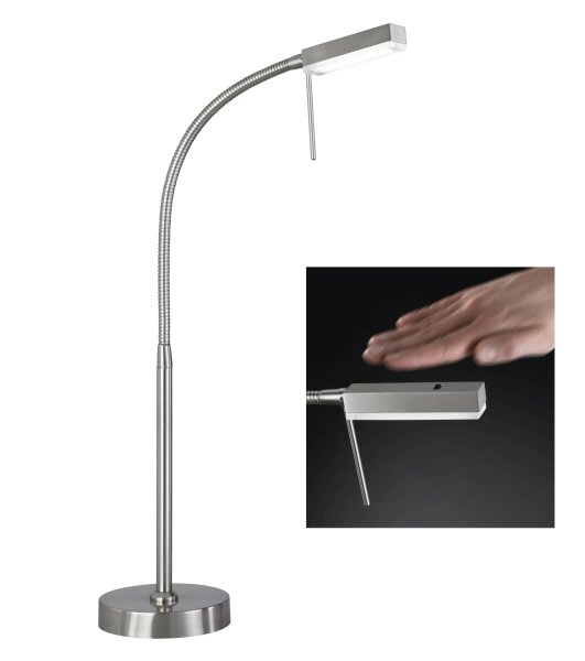 Fischer&amp;Honsel 50006 Function Raik-Serie LED Tischleuchte Metall Gestensteuerung