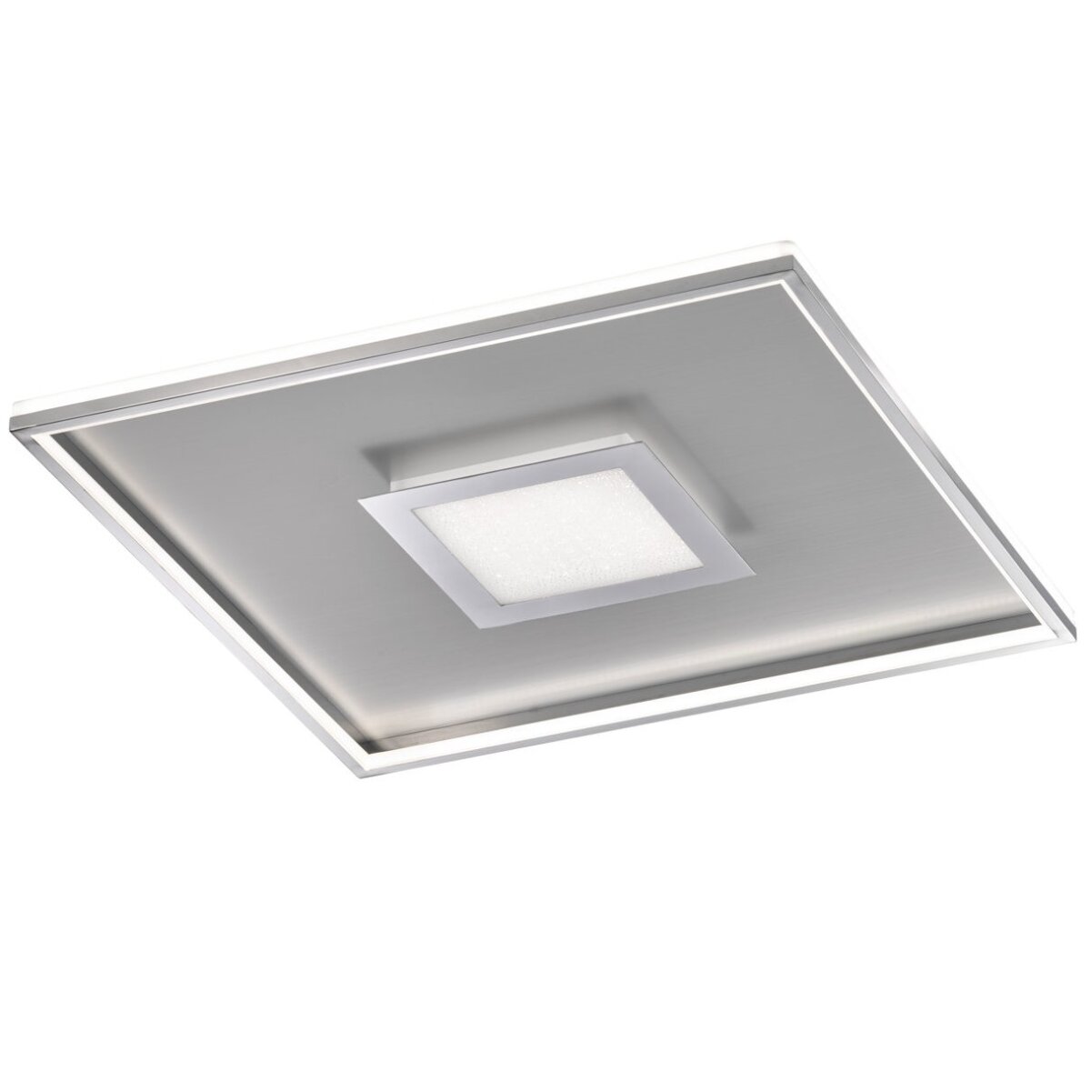 Fischer&Honsel Zoe Premium-Serie LED Deckenleuchte 80x80 Alu/Chromfar | Deckenlampen