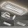 Fischer&amp;Honsel Bug Premium LED Deckenleuchte110X40 Alu/Chromfarben Fernbedienung