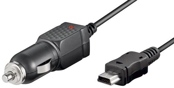 KFZ-Ladekabel (12/24 Volt) f&uuml;r Motorola V3, Blackberry, HTC (mini USB)