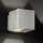 Fischer&amp;Honsel 30082 Living Box-Serie LED Wandleuchte Metall Nickel-Matt 10x10cm