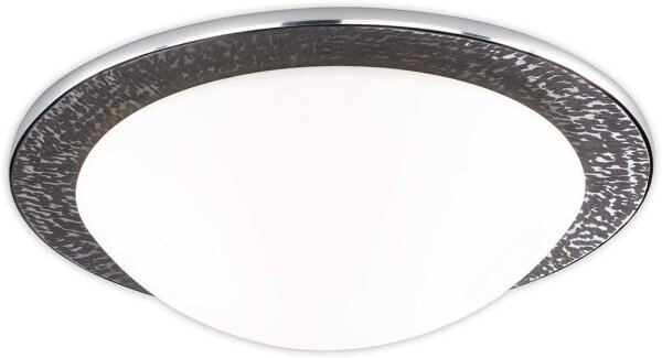 Fischer&Honsel 22142 Living Cookie-Serie LED Deckenleuchte Acryl-Aluminium Ø35cm