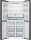 Hisense RQ689N4AF2 Side-by-Side Multi-Door Total No-Frost Inox-Schwarz 542L A++