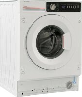 Sharp ES-NIB814BWC-DE Einbau-Waschmaschine 8kg 1400U/Min Dampf LED Display