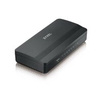 ZyXEL GS-108S v2 8x Gigabit-Port Fast Ethernet Desktop Media-Switch 10/100/1000