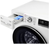 LG F4WV708P1E Waschmaschine Freistehend 8kg 1400U/Min LED Display TurboWash WLAN