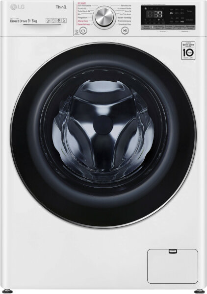LG V7WD96H1A 2in1 Waschtrockner Waschmaschine Trockner 9+6kg Steam+ Dampf WiFi