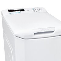 Candy CSTG 482DVE/1-S Toplader Waschmaschine 40cm 8kg 1400U/Min Wei&szlig; Smart Touch