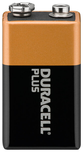 Batterie Alkali 9V Duracell Plus 6 LR 61 MN1604