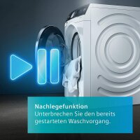 Siemens WM14N228 iQ300 Waschmaschine Freistehend 8kg 1400U/Min LED Display