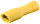 100 x Flachsteckh&uuml;lsen gelb, voll isoliert Steckmass 6,4 x 0,8mm