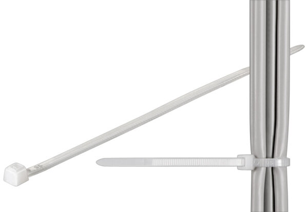 100 x Kabelbinder Standard L&auml;nge 310 mm, Breite 4,8 mm, Transparent