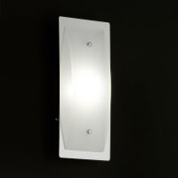 Fischer&amp;Honsel 38781 Liana LED Wandleuchte 4W Chrom Glas Design mit Schalter