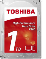 Toshiba P300 HDWD110UZSVA SATA III 1TB 3,5&quot; HDD Festplatte 7200rpm 6Gb/s 32MB