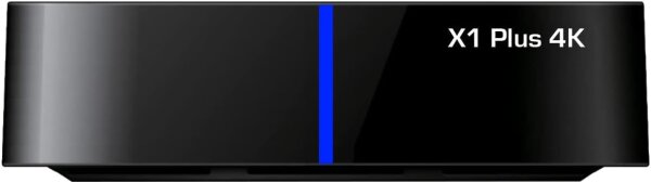 GigaBlue X1 Plus 4K UHD Android Sat IP-Receiver DVB-S2X WiFi Bluetooth HDMI USB