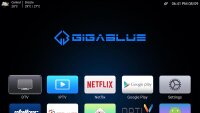 GigaBlue X1 Plus 4K UHD Android Sat IP-Receiver DVB-S2X WiFi Bluetooth HDMI USB