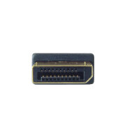 Displayport Kabel Anschlu&szlig;kabel DP Verbindungskabel 1.2 4K FullHD Vergoldet 5m