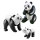 Playmobil 6652 Zoo Safari-Welt Abenteuer 2 Pandas mit Baby Panda-Familie Figuren