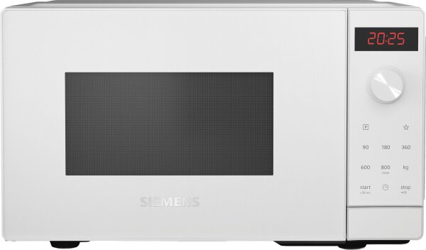 Siemens FF023LMW0 Solo Mikrowelle Freistehend Display 20L 800W Wei&szlig;