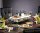 GOURMETmaxx 3in1 Raclette &amp; Fondue-Set Grill-Platte Tischgrill 12 Personen 1600W