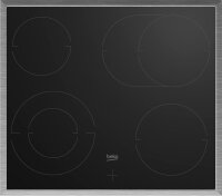 Beko BBUM12322X Einbau Herdset Backofen Kochfeld Grill Edelstahl 60cm