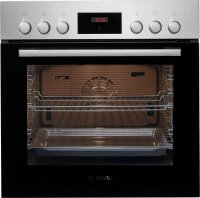 Bosch HEF133BS1 Einbau-Backofen 3D-Hei&szlig;luft ecoClean Direct Edelstahl 66L