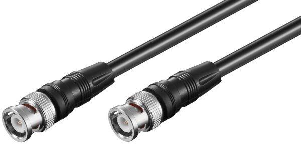 Audio-Video-Kabel BNC-Stecker &gt; BNC-Stecker 1 m, RG 59- 75 ohm