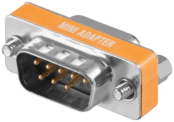 Gender Changer D-SUB Null-Modem Adapter 9-pol