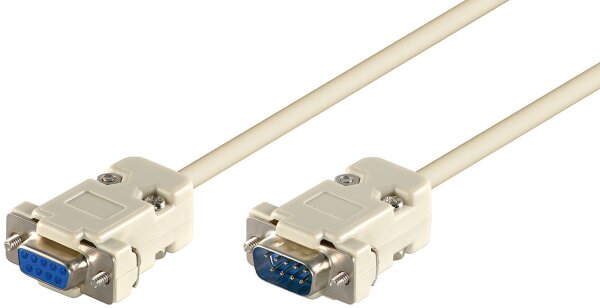 Seriell Kabel 5 m 9-Polig RS-232 D-SUB 1:1 Verl&auml;ngerung