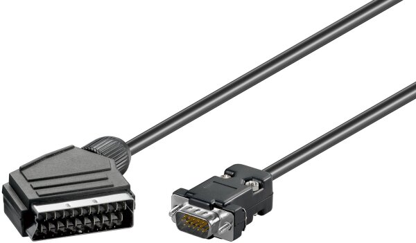 Audio-Video-Kabel Scartstecker &gt; 15-pol High-Density Stecker, 7,5 m