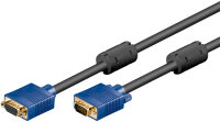 SVGA Monitorverl&auml;ngerung Kabel 15 pol. HD Stecker...