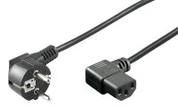 Kaltger&auml;te Kabel PC Stromkabel Netzkabel 5m 90&deg;...