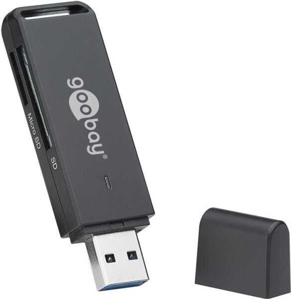 Externes Kartenleseger&auml;t USB 3.0 zum Lesen von Micro SD und SD