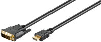 HDMI / DVI-D Kabel 19 polig HDMI-Stecker &gt; DVI-D...