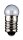 10 x Kugelf&ouml;rmige Lampe E10 Sockel, 2,5 V, 0,2 A, L-3645