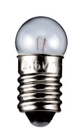 10 x Kugelf&ouml;rmige Lampe E10 Sockel, 2,5 V, 0,3 A,...