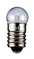 10 x Kugelf&ouml;rmige Lampe E10 Sockel, 3,5 V, 0,2 A,...