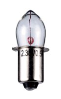 10 x Lampe Olivenform Sockel P13,5, 2,5 V, 0,3 A, 0,75 W,...