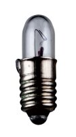 10 x Kleinstlampe Lampen Sockel  E5,5, 12 V, 1 W, L-5513