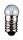 10 x Kugelf&ouml;rmige Lampe E10 Sockel, 12 V, 0,1 A, L-3624