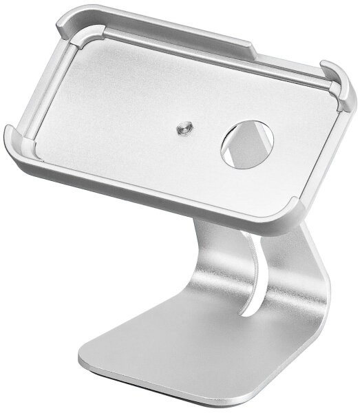 Desktophalter (Aluminium) f&uuml;r iPhone iPhone 4/4S 360&deg; drehbar